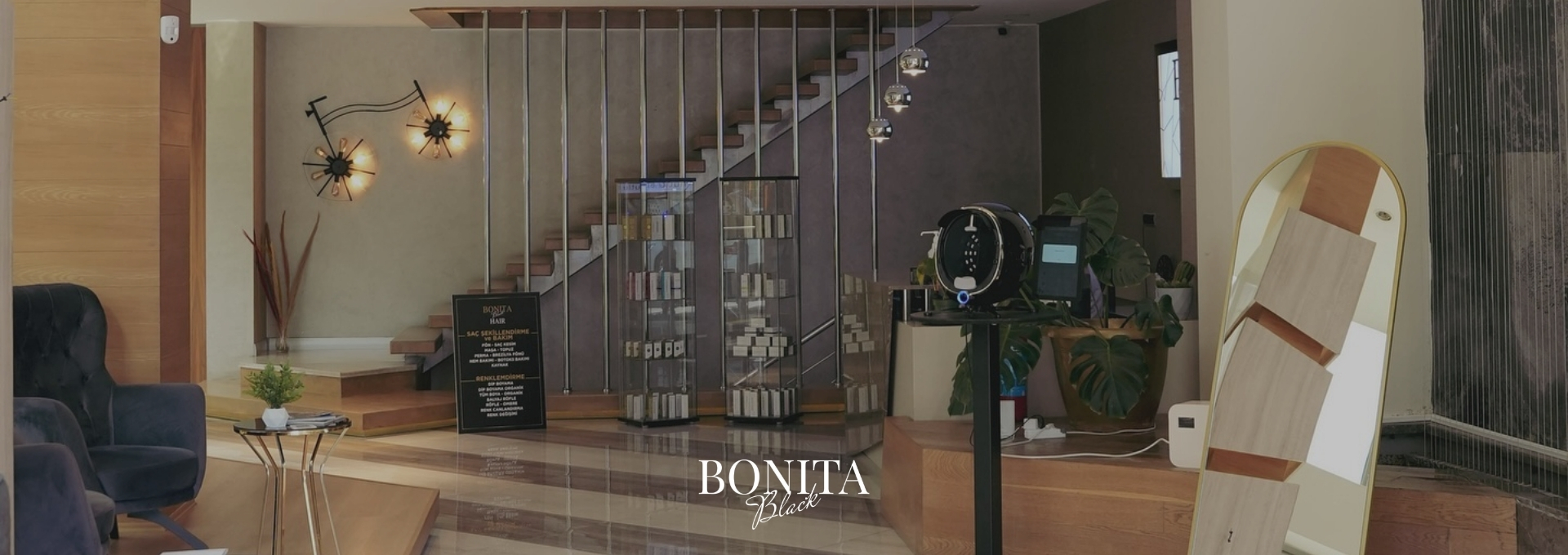 Bonita Black Salon İç Mekan